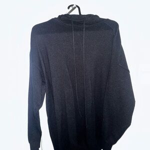 Elegant Black Turtleneck Sweater for Women